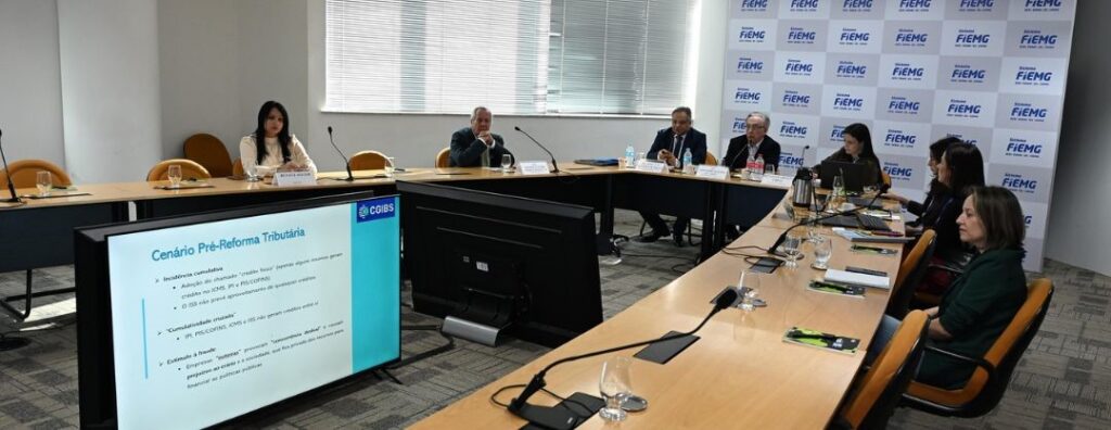 Conselho Tributário da FIEMG debate impactos do Regulamento do IBS para o setor produtivo
