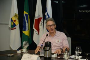 Governador Romeu Zema e presidente da Caixa participam de reunião do Conselho Estratégico da FIEMG