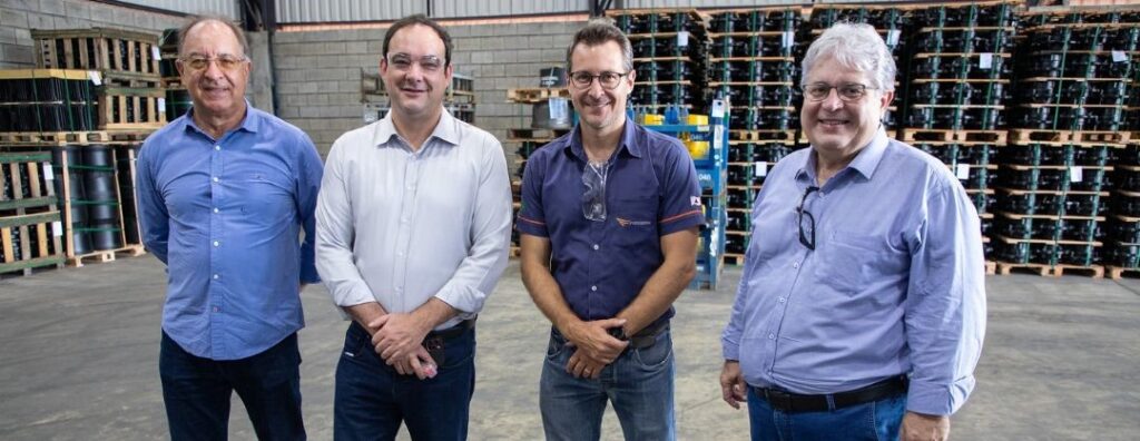 Visita do presidente Flávio Roscoe a Carmo da Mata