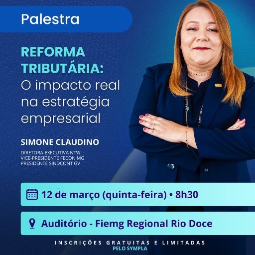 Reforma tributária é tema de Café Empresarial