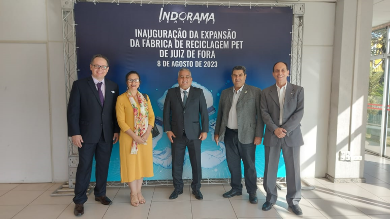 Secretária adjunta de Desenvolvimento Econômico participa da inauguração da Indorama