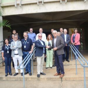 Delegação da Stellantis visita CIT SENAI, em BH