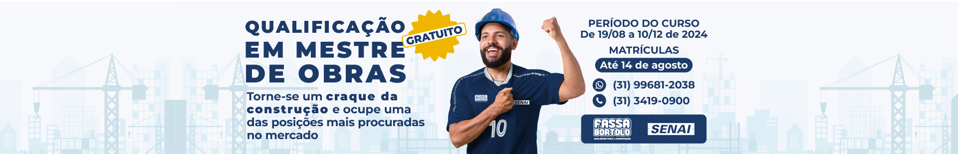 qualificação em mestre de obras