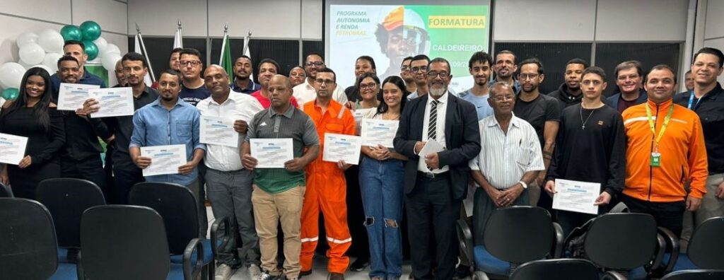 SENAI conclui nova turma de curso de qualificação em caldeiraria