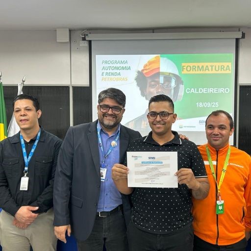 SENAI conclui nova turma do curso de qualificação em caldeireiro
