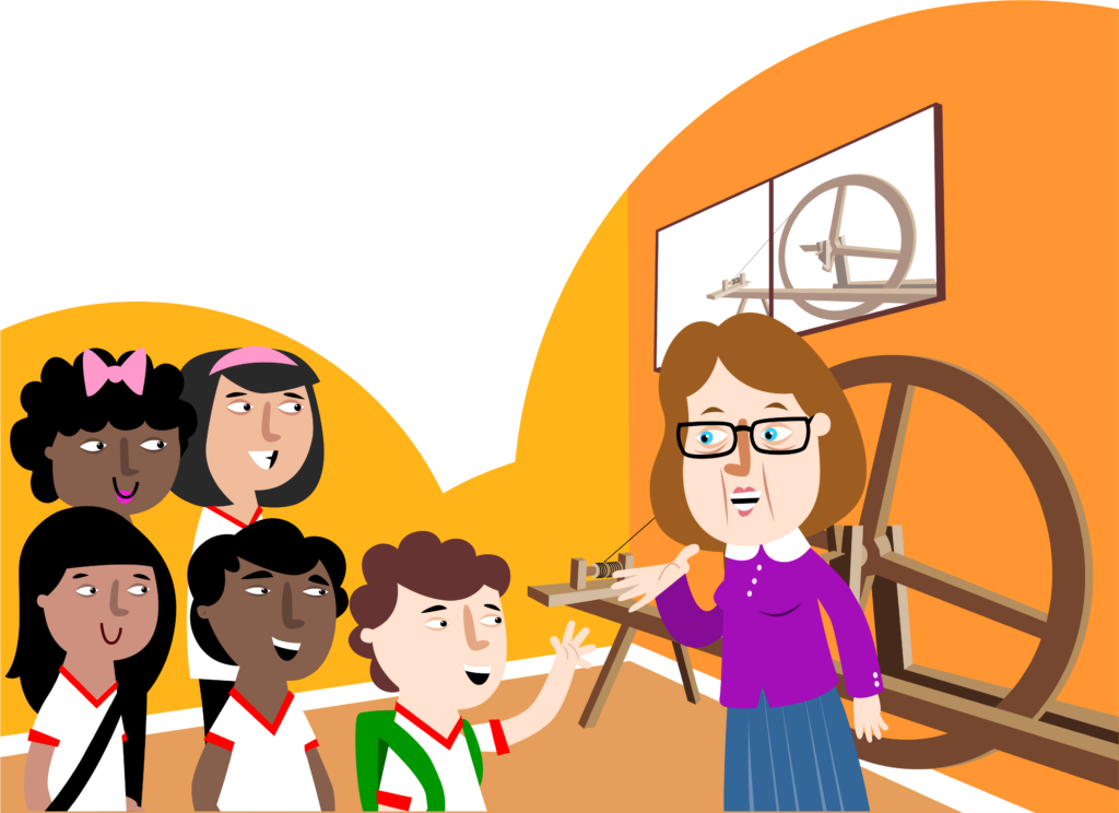 professora e alunos1