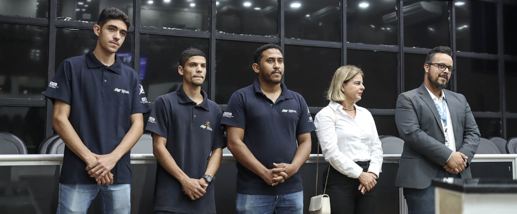 Alunos do SENAI CEDETEM são homenageados em Contagem