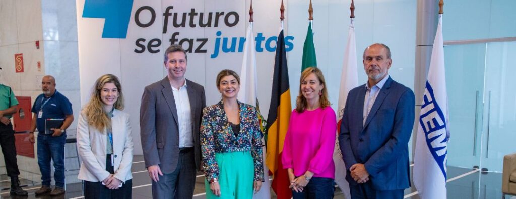 Cônsul da Bélgica vista FIEMG durante agenda em Minas