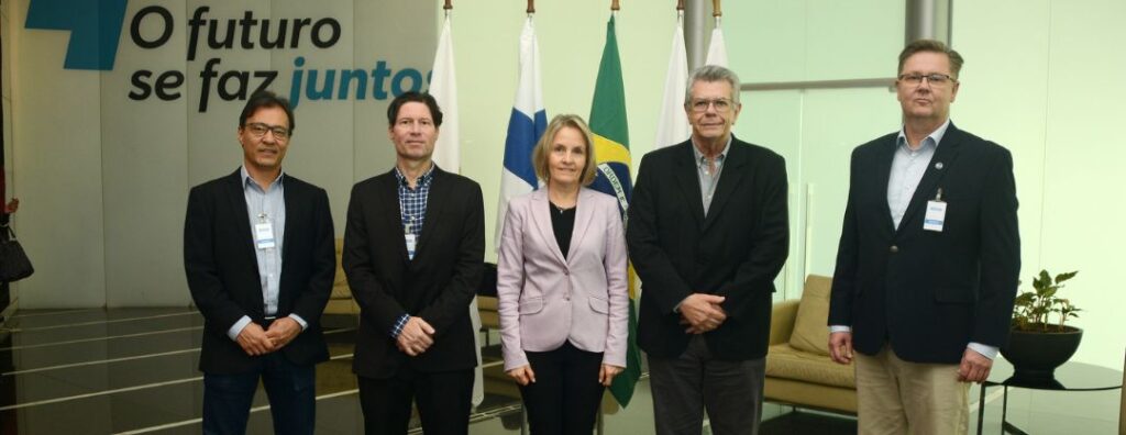 VISITA DA EMBAIXADORA DA FINLÂNDIA