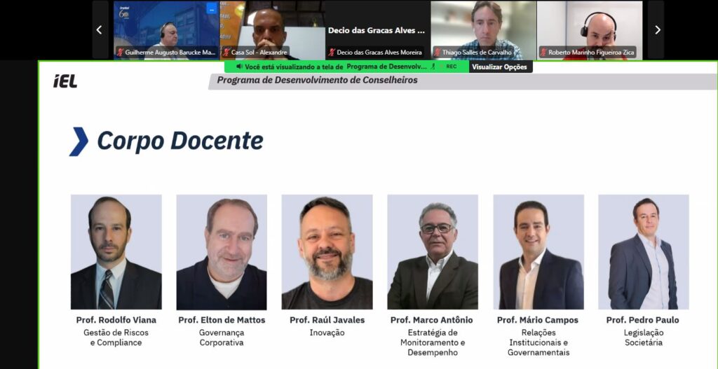 IEL começa 25ª turma do Programa de Desenvolvimento de Conselheiros