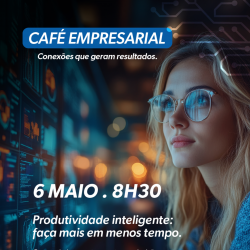 café empresarial gestão tempo
